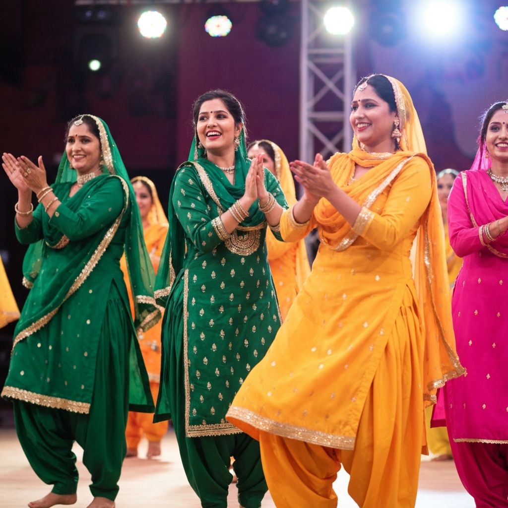 Giddha: The Women's Dance of Joy