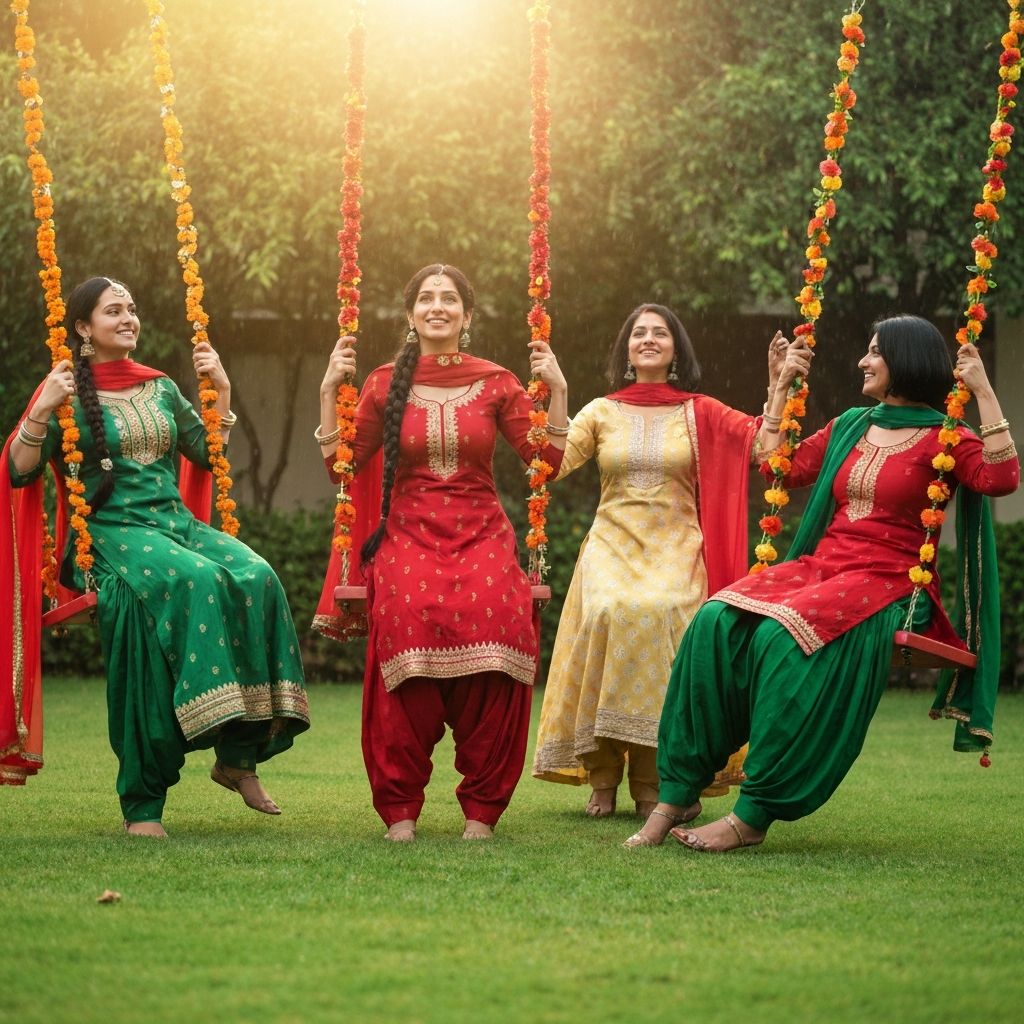 Teej: Punjab's Joyous Monsoon Festival